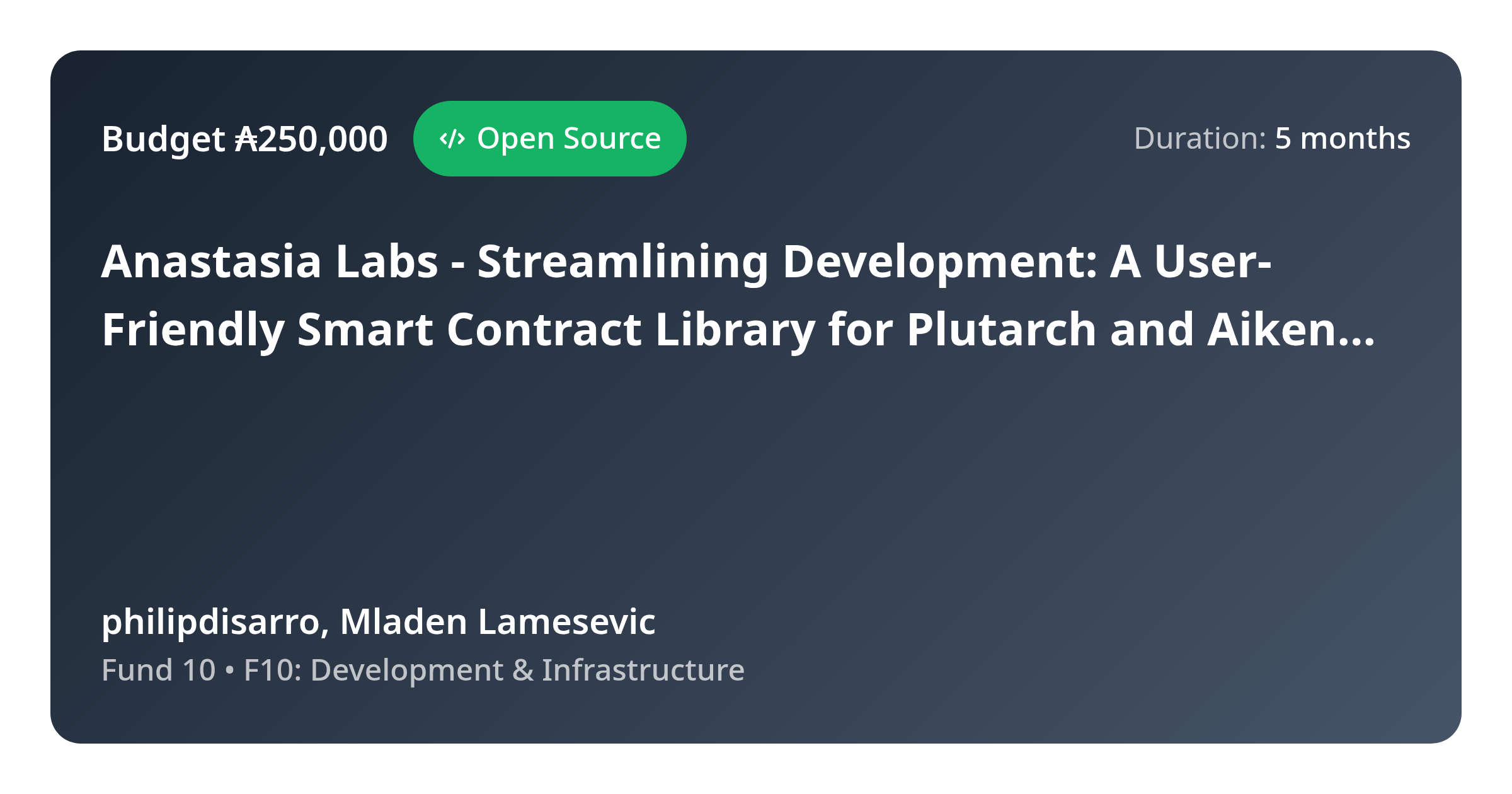 Anastasia Labs - Streamlining Development: A User-Friendly Smart ...